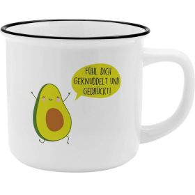 Tasse Becher Avocado