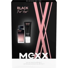 Geschenkset Black Woman, Eau de Toilette/Showergel