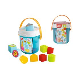 Baby-Spielzeug Bunter Sortiereimer
