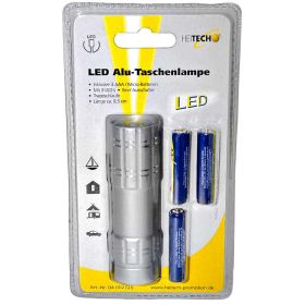 LED Alu-Taschenlampe