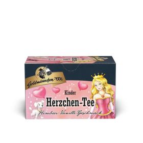 Kindertee, Herzchen Himbeer/Vanille