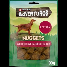 Hunde-Snack Adventuros Nuggets, Wildschwein