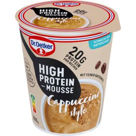 High Protein Mousse Cappuccino