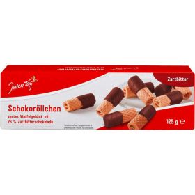 Schoko-Röllchen Zartbitter