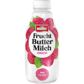 Fruchtbuttermilch, Himbeere