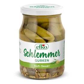 Schlemmergurken, süß/sauer