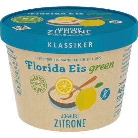 Veganes Zitronen Fruchteis