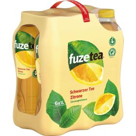 Tea, Eistee, Schwarzer Tee-Zitrone (6x 1,000 Liter)
