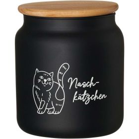 Dose schwarz Naschkätzchen