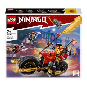 LEGO NINJAGO 71783 Kais Mech-Bike EVO, Ninja Motorrad Spielzeug