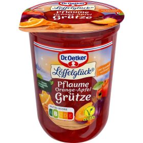 Löffelglück Grütze, Pflaume-Apfel-Orange