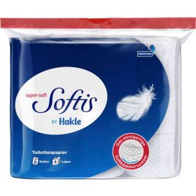 Super Soft Softis Toilettenpapier 4 lagig