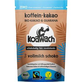 Bio Koffein-Kakaopulver, Kakao & Guarana, Vollmilch Schoko