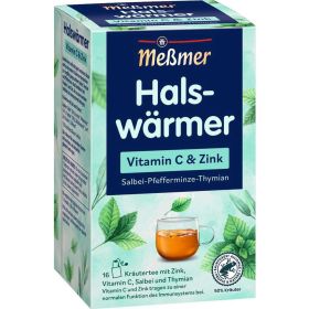 Kräutertee Halswärmer, Salbei-Pfefferminz-Thymian