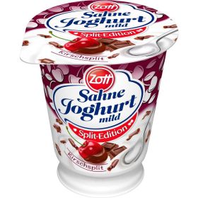 Sahnejoghurt, Split-Edition, Kirschsplit