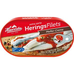 Heringsfilet, Pfeffer