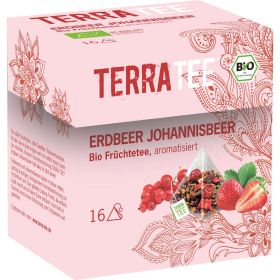 Link zu  Bio Früchtetee, Erdbeer-Johannisbeer