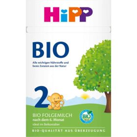 Bio Folgemilch "2", ab dem 6. Monat