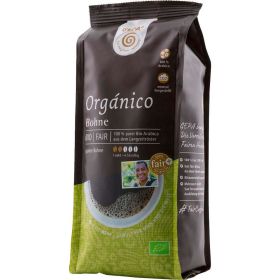 Bio Kaffee Orgánico naturmild, ganze Bohne
