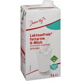 Jeden Tag Laktosefreie  H-Milch, je 1 l