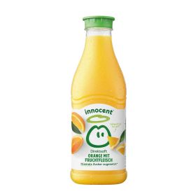 Orangensaft mit Fruchtfleisch