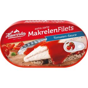 Makrelenfilet, Tomate