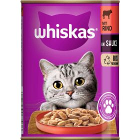 Link zu  Katzen-Nassfutter, Rind/Leber in Sauce