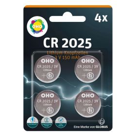 Knopfzellen CR2025