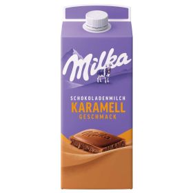 Schokoladenmilch Karamell Geschmack