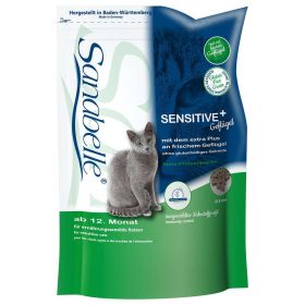 Katzen-Trockenfutter Sensitive+, Geflügel