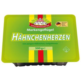 Hähnchenherzen, tiefgekühlt