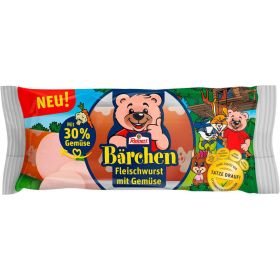 Bärchen Fleischwurst mit Gemüse