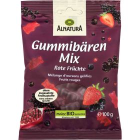Bio Gummibären Mix, Rote Früchte