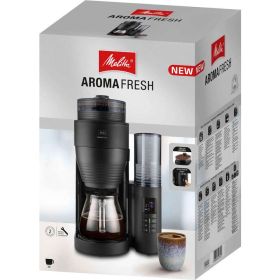 Kaffeemaschine AromaFresh, schwarz Glas 1030-07