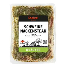 Link zu  Schweinenackensteaks, Kräuter