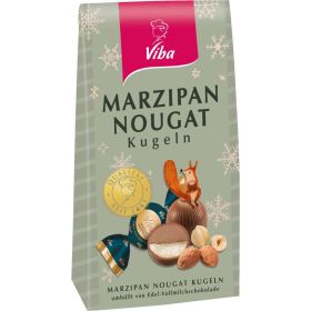 Pralinen Kugeln, Nougat-Marzipan