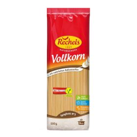 Vollkorn Nudeln Spaghetti, hell