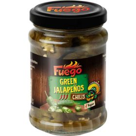 Green Jalapenos, geschnitten