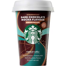 Dark Chocolate Mocha, Chilled Coffee