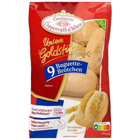 Baguettebrötchen, Unsere Goldstücke, tiefgekühlt