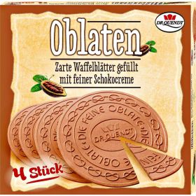 Dresdner Oblatten, Schoko