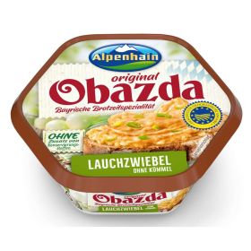 Obazda, Lauchzwiebeln ohne Kümmel