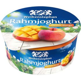 Rahmjoghurt, Pfirsich Mango