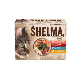 Link zu  Katzen-Nassfutter, Fisch/Rind/Huhn