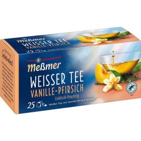 Weißer Tee, Vanille-Pfirsich