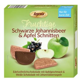 Schwarze Johannisbeere-Apfel Schnitten