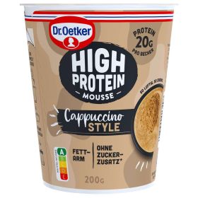 High Protein Mousse Cappuccino