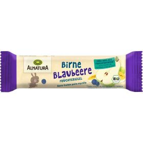 Bio Früchteriegel, Birne/Blaubeere