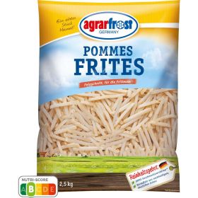 Pommes Frites Feinschnitt, tiefgekühlt