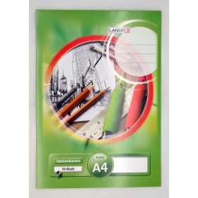 Link zu  Zeichenkartonblock A4, 10 Blatt